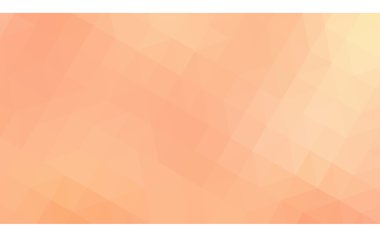 Degrade, arka planda origami stil ve üçgen oluşur turuncu poligonal desen.