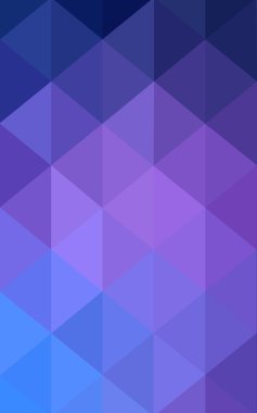 Üçgenler ve degrade origami tarzında oluşan hafif mor poligonal tasarım deseni