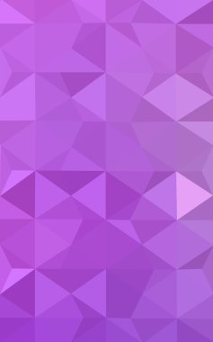 Üçgenler ve degrade origami tarzı oluşur mor kenarlı tasarım deseni.