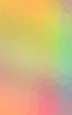 Üçgenler ve degrade origami tarzı oluşur çok renkli kırmızı, yeşil köşeli tasarım deseni.