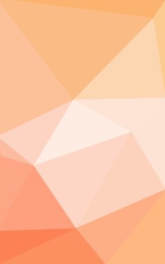 Degrade, arka planda origami stil ve üçgen oluşur turuncu poligonal desen.