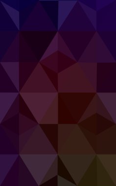 Üçgenler ve degrade origami tarzı oluşur çok renkli kırmızı, yeşil köşeli tasarım deseni.