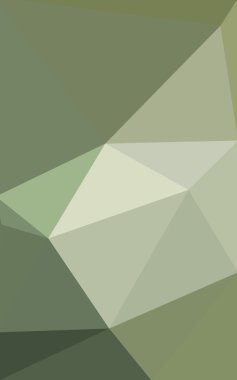 Üçgenler ve degrade origami tarzı oluşur yeşil köşeli tasarım deseni.