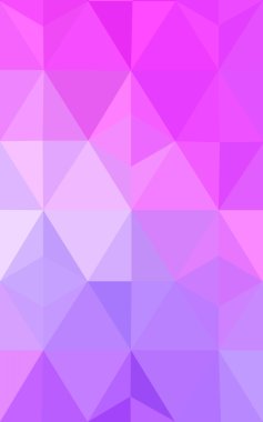 Üçgenler ve degrade origami tarzı oluşur çok renkli mor, pembe poligonal tasarım deseni.