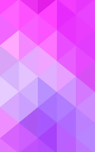 Світло-фіолетово-рожевий багатокутний візерунок дизайну, який складається з трикутників і градієнта в стилі орігамі — стокове фото