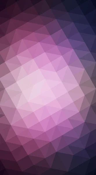 暗い紫多角形設計図では、三角形と折り紙スタイルの勾配から成っています。. — ストック写真