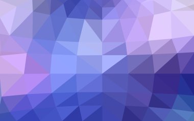 Pembe, mavi köşeli tasarım deseni, hangi üçgenler ve degrade origami tarzında oluşan ışık