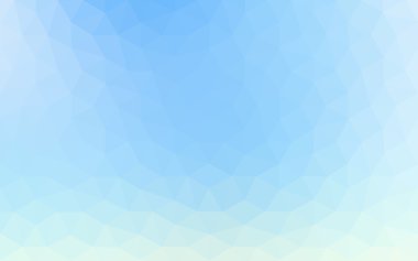 Üçgenler ve degrade origami tarzı oluşur mavi köşeli tasarım deseni.