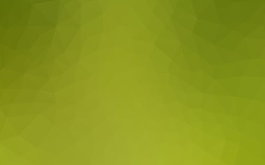 Üçgenler ve degrade origami tarzı oluşur yeşil köşeli tasarım deseni.