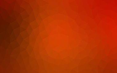 Üçgenler ve degrade origami tarzı oluşur kırmızı köşeli tasarım deseni.