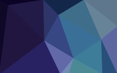 Üçgenler ve degrade origami tarzı oluşur çok renkli koyu pembe, mavi köşeli tasarım deseni.