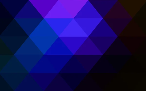 Σκούρο ροζ, μπλε πολυγωνικό design pattern, που αποτελείται από τρίγωνα και κλίση στο στυλ του origami — Διανυσματικό Αρχείο
