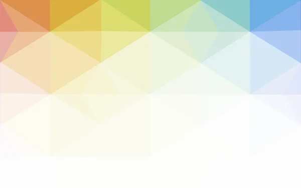 Multicolor polygonal designmönster, som består av trianglar och lutningen i origami stil. — Stock vektor