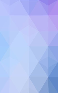 Üçgenler ve degrade origami tarzı oluşur çok renkli pembe, mavi köşeli tasarım deseni.