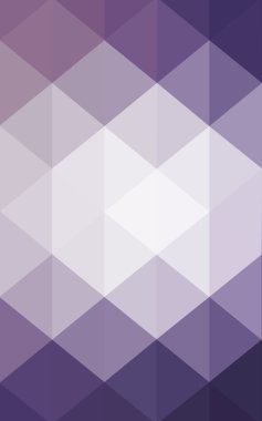 Üçgenler ve degrade origami tarzında oluşan hafif mor poligonal tasarım deseni