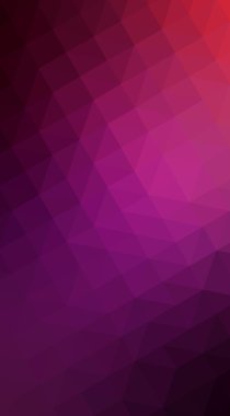 Üçgenler ve degrade origami tarzı oluşur çok renkli koyu mor, pembe poligonal tasarım illüstrasyon.