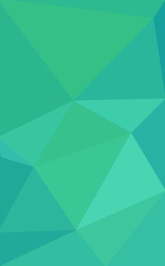 Üçgenler ve degrade origami tarzı oluşur yeşil köşeli tasarım deseni.