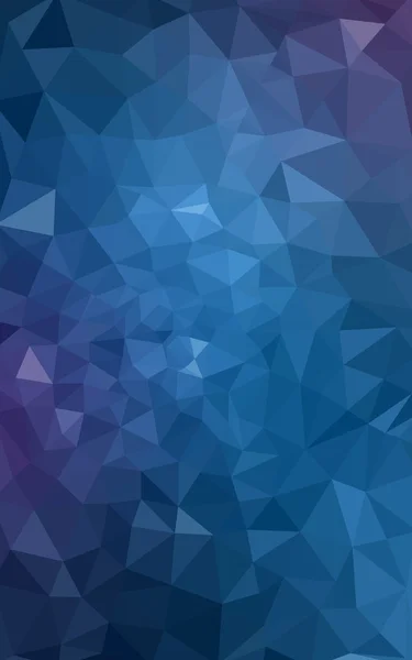 Patrón de diseño poligonal multicolor de color rosa oscuro, azul, que consiste en triángulos y gradiente en estilo origami . — Foto de Stock