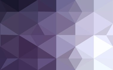 Üçgenler ve degrade origami tarzı oluşur mor kenarlı tasarım deseni.