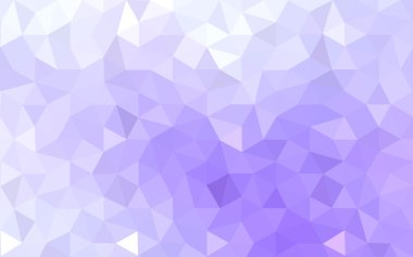 Üçgenler ve degrade origami tarzı oluşur mor kenarlı tasarım deseni.