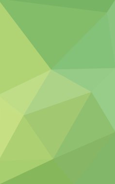 Üçgenler ve degrade origami tarzı oluşur yeşil köşeli tasarım deseni.