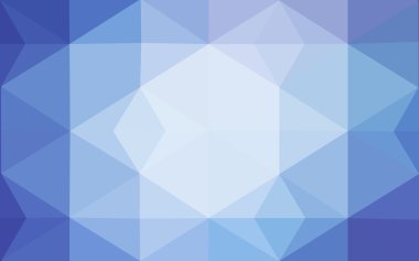 Üçgenler ve degrade origami tarzı oluşur çok renkli pembe, mavi köşeli tasarım deseni.