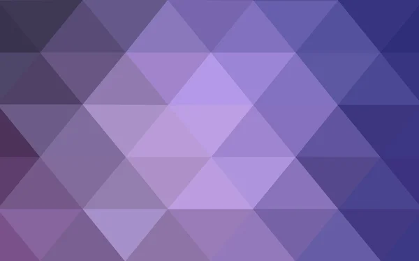 Jasny fioletowy wzór wielokątne, które składają się z trójkątów i gradientu w stylu origami — Wektor stockowy
