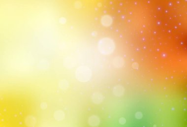 Açık kırmızı, Noel tarzında sarı vektör deseni. Noel tarzında renkli bir tasarım ve eğilim. Kitapçıklar, eğitim broşürleri.