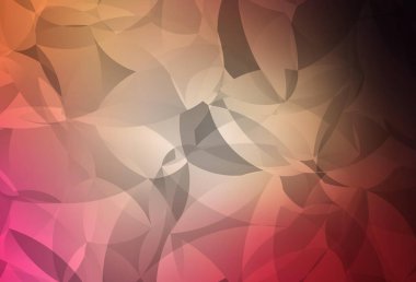 Açık kırmızı, sarı vektör eğimli üçgen desen. Yarım ton şeklinde, üçgenli yaratıcı illüstrasyon. Broşürünüz için yepyeni bir tasarım..