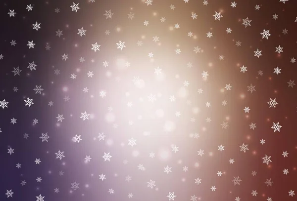 Světle Fialová Růžový Vektorový Vzor Vánočním Stylu Barevné Ilustrace Vánoční — Stockový vektor