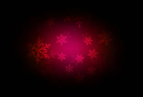 Patrón Vectorial Rosa Oscuro Estilo Navideño Diseño Colorido Estilo Navideño — Vector de stock