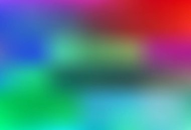 Açık yeşil, kırmızı vektör bulanık arkaplan. Soyut renkli gradyan çizimi. İşiniz için yeni tasarım.