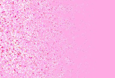 Açık pembe, sarı vektör karalama arkaplanı yapraklarla. Origami tarzındaki yaprakların gradyanlı karalama çizimi. İşiniz için yeni tasarım.