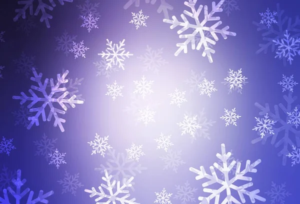 Светло Фиолетовая Векторная Компоновка Новогоднем Стиле Современные Абстрактные Формы Рождественского — стоковый вектор