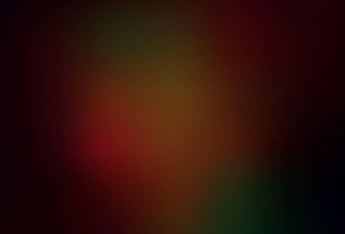 Koyu yeşil, kırmızı vektör parlak soyut arkaplan. Eğilimli zarif, parlak bir çizim. Web siteniz için bulanık tasarım.