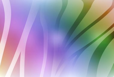 Açık Çoklu Renkli Vektör Parlak Soyut Düzen. Görüntü stili ve gradyanı olan yeni renkli çizimler. Çalışmalarınız için akıllı tasarım.