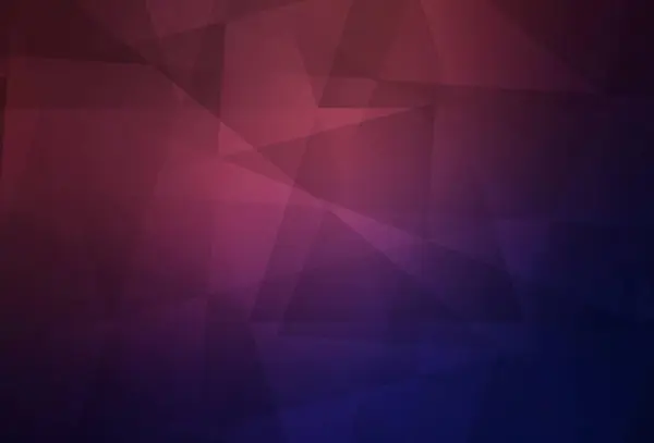 Dark Purple Rose Vecteur Abstrait Mosaïque Toile Fond Échantillon Aux — Image vectorielle