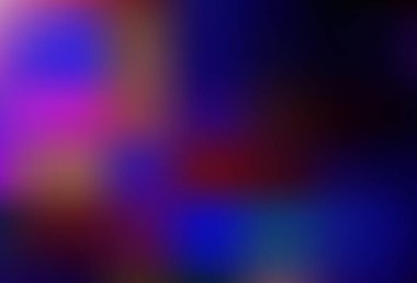 Koyu mor vektör parlak dokuyu bulanıklaştırdı. Gradyan tasarımlı, soyut, ışıltılı çizimler. Tasarımlar için arka plan.