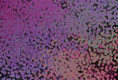 Çember şekilli koyu renkli vektör düzeni. Parlak renkli soyut çemberlerin olduğu bir resim. Duvar kağıtlarının dokusu için desen.