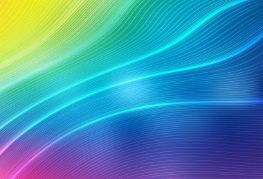 Açık Çoklu Renkli Vektör Renkli Görüntü Arkaplanı. Yaratıcı illüstrasyon, yarım tonlu ve eğimli. Web siteniz için bulanık tasarım.