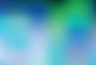 Açık yeşil vektör bulanık ve renkli desen. Yaratıcı illüstrasyon, yarım tonlu ve eğimli. İşiniz için en iyi bulanık tasarım..