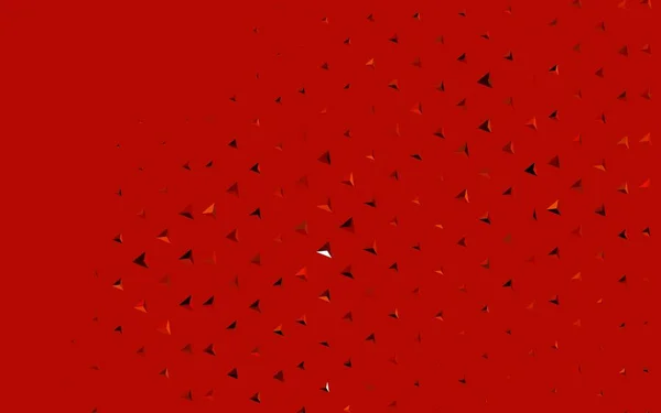 Fondo Vectorial Rojo Oscuro Con Estilo Poligonal Triángulos Sobre Fondo — Vector de stock