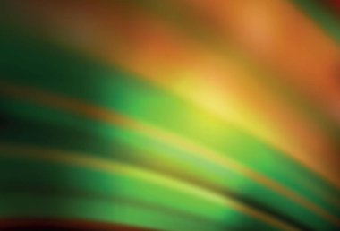 Koyu turuncu vektör renkli bulanık arkaplan. Renkli soyut çizimler ve gradyan. İşiniz için en iyi bulanık tasarım..