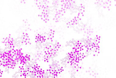 Yapay zeka yapısına sahip hafif çokrenkli vektör şablonu. Yapay zekanın bağlantı ve noktalarıyla soyut illüstrasyon. Siber yeniliklerin tasviri için tasarım.