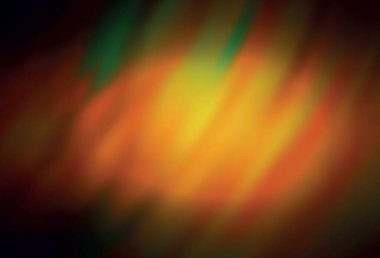 Koyu yeşil, sarı vektör parlak dokuyu bulanıklaştırdı. Renkli soyut çizimler ve gradyan. Bir cep telefonu için arka plan.