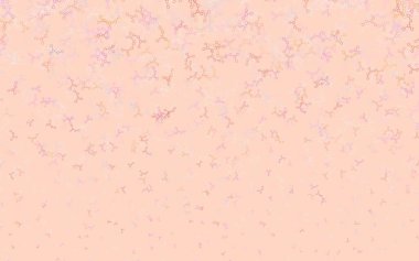 Açık mavi, yapay zeka yapısına sahip kırmızı vektör şablonu. Renkli yapay zeka yapısı, eğimli çizgiler ve noktalar. Zeka ve yenilik reklamları için şablon.