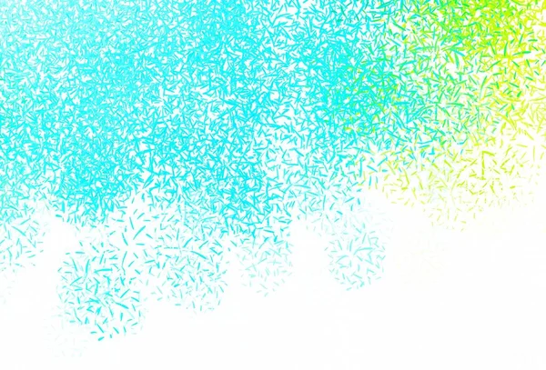 Hellblaue Grüne Vektortextur Mit Farbigen Linien Leuchtend Farbige Illustration Mit — Stockvektor