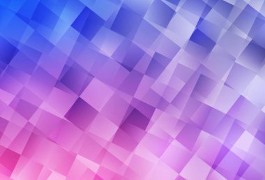 Açık Mor, dikdörtgenli pembe vektör arkaplan. Renkli dikdörtgenlerle modern soyut çizimler. İş ilanınız için akıllı tasarım.