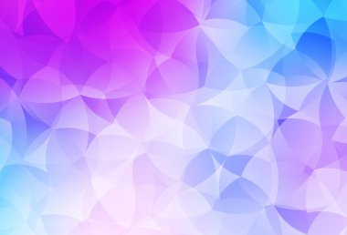 Açık pembe, soyut şekilli mavi vektör dokusu. Rastgele şekillerle soyut tarzda dekoratif tasarım. Web siteniz için basit tasarım.