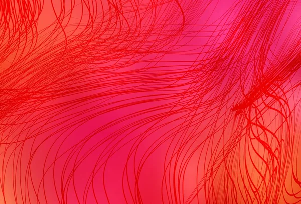 Rosa Chiaro Modello Vettoriale Giallo Offuscato Illustrazione Colorata Stile Astratto — Vettoriale Stock